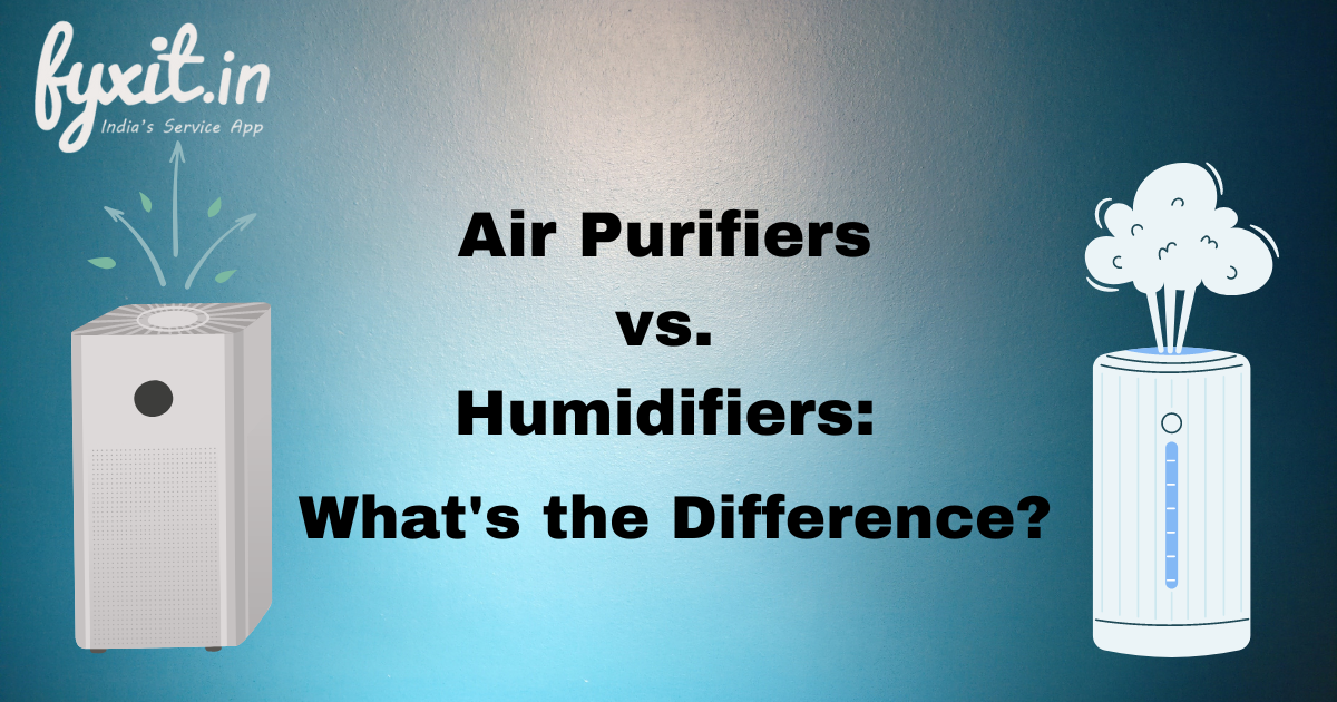 Air Purifiers vs. Humidifiers What's the Difference