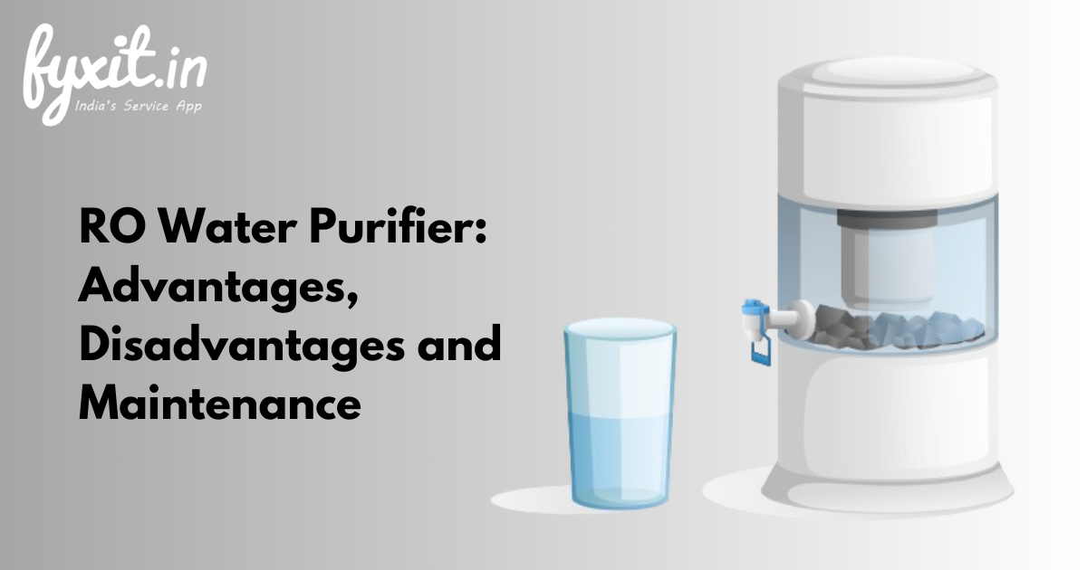 RO Water Purifier: Advantages, Disadvantages and Maintenance